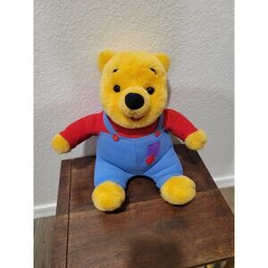 Vintage 1997 Talking 12" Winnie The Pooh Plush Stuffed Bear Hug n Wiggle